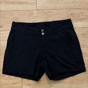 Columbia Women's High Waist Black Shorts